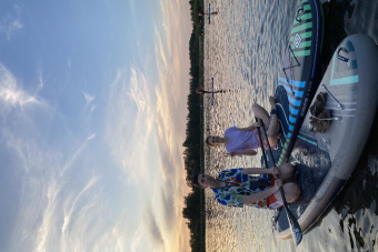 SUP-прогулка по озеру Лахтинский разлив «Закат у Лахты»