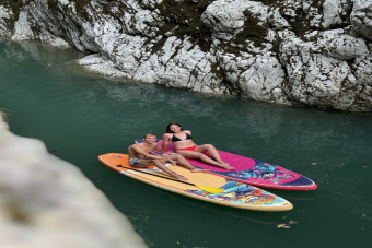 Прогулки на Сапах Сочи в каньоне у Чертовых ворот