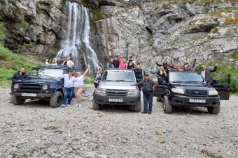 Эксклюзив джип-тур: «Зимняя сказка на озере Рица и Мандариновый сад»
