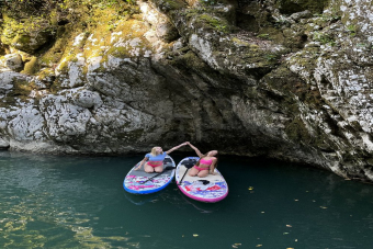 Прогулка на сапбордах по каньону Хосты