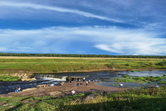 Экскурсия в Саблинские пещеры и водопады