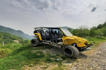 Прогулка на багги по горным окрестностям Сочи
