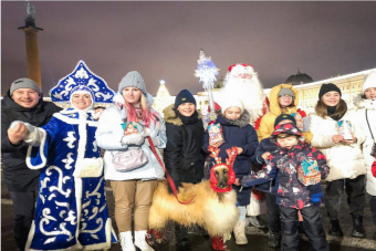 Волшебная новогодняя прогулка для всей семьи