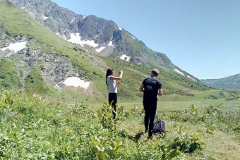 Поход на Бзерпинский карниз