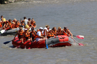 Сплав на рафтах в Сочи