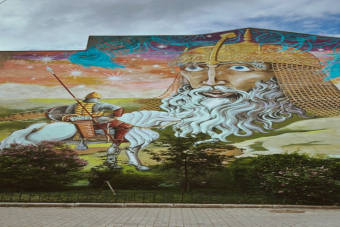 Стрит-арт Петербурга: от тегов до урбан-фрески!