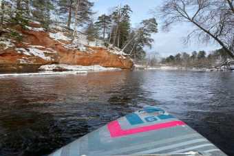 SUP-прогулка по р. Оредеж в межсезонье
