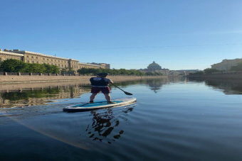Прогулка на САП к Новой Голландии