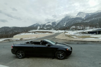 По дороге с ветром: Красная Поляна и Роза Хутор на кабриолете