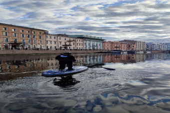 Прогулка на Сап до Спаса на Крови