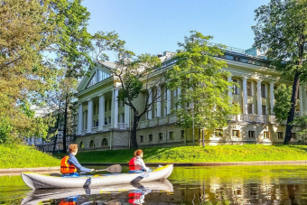На байдарках и каяках по парковым островам Петербурга