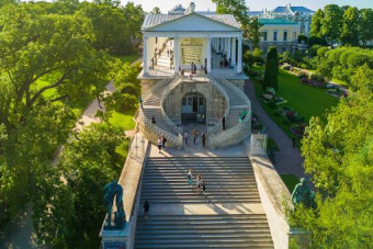 Царское Село, Екатерининский дворец, Янтарная комната