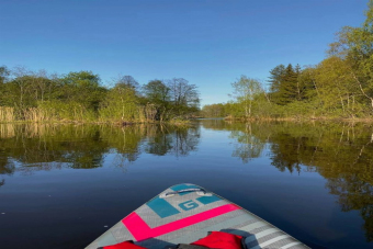 Двухдневный сплав на SUP по реке Луга