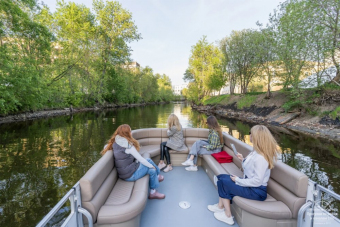 Аптекарский остров на катере