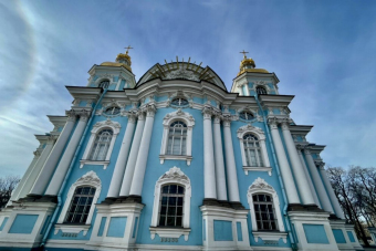 Три собора и колокольня: увидеть центр Петербурга с высоты птичьего полёта