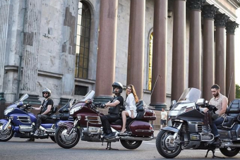 Мотопрогулка по Санкт-Петербургу