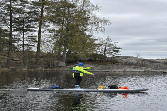 Двухдневный сплав на SUP досках по реке Вуокса