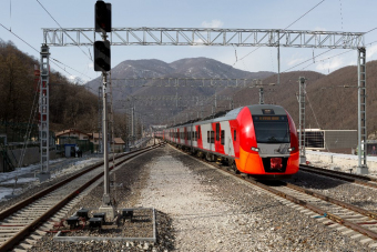 Олимпийский парк в предзакатный час