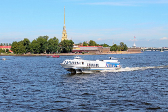 Метеор в Петергоф и из Петергофа