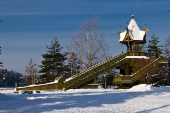 Сказка в русской деревне Мандроги