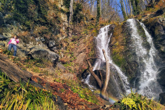 Трекинг к водопаду Кейва в Красной Поляне