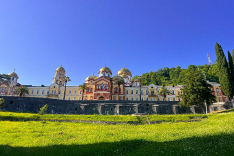 Гагра, Новый Афон и Пицунда. Трансфер до р. Псоу.