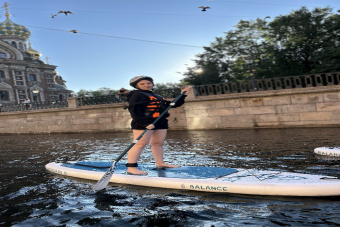 Прогулка на Сап до Спаса на Крови