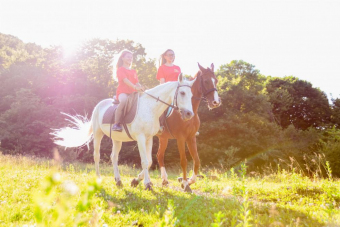 Прогулки на лошадях над Олимпийским парком и ущельем Кудепста