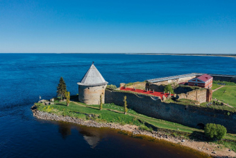 Переправа в крепость Орешек