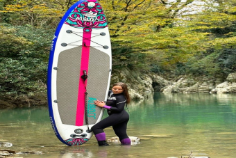 «Вглубь веков» — прогулка на сап-бордах по живописному каньону