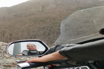 На круизном мотоцикле по Сочи и курортам