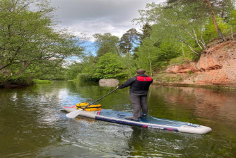 Sup-прогулка выходного дня по реке Оредеж