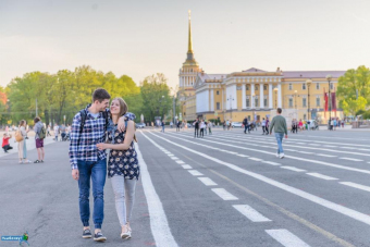 Волшебная фотопрогулка в центре Петербурга