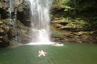 Поход на Ажекские водопады