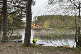 Двухдневный сплав на SUP досках по реке Вуокса