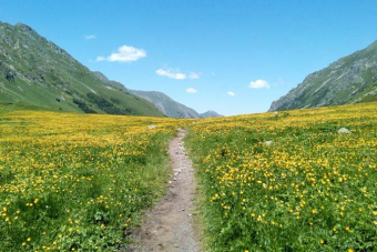 Поход на Бзерпинский карниз