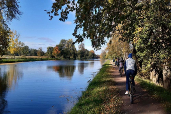 Велосипедная экскурсия по паркам Петергофа «Фонтанный водовод»