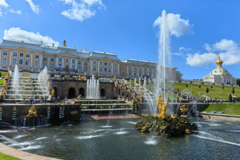 Прогулка по парку Петергофа: в царстве фонтанов