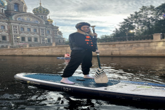 Прогулка на Сап до Спаса на Крови