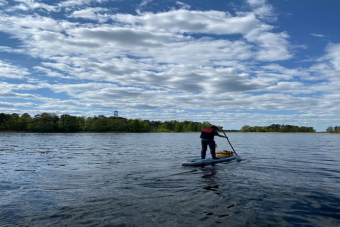 Двухдневный сплав на SUP по реке Луга