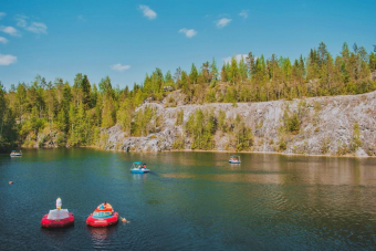 Карелия за 2 дня: отдых у Ладожского озера, Рускеала и водопады (Комфорт)