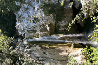 Агурские водопады, Орлиные скалы с выходом к Прометею