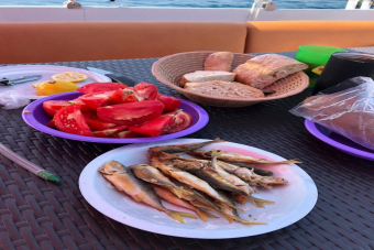 Трёхчасовая рыбалка на яхте