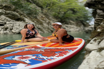 Прогулки на Сапах Сочи в каньоне у Чертовых ворот