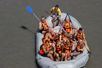 Сплав на рафтах в Сочи