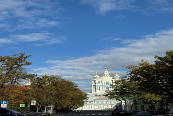 Небо на земле. Ансамбль Смольного монастыря (+ сад Смольного)