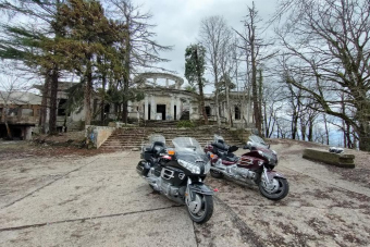 На круизном мотоцикле — на гору Ахун 