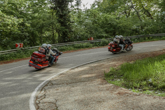 Мотопрогулка на гору Ахун