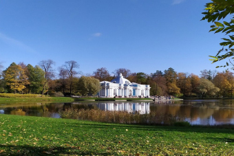 Царское Село: Янтарная комната, Екатерининский дворец и парк