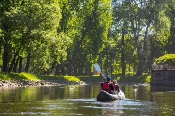 На байдарках и каяках по парковым островам Петербурга